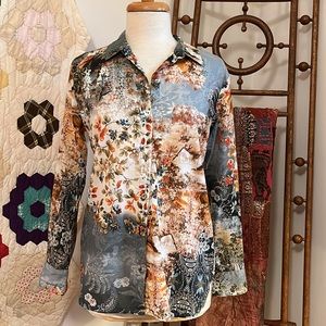 Johnny Was Calme Fitted Shirt